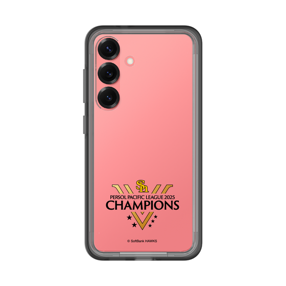 スリムプロテクションプレミアムケース［ 福岡ソフトバンクホークス - PERSOL PACIFIC LEAGUE 2025 CHAMOIONS ロゴ - クリア ］