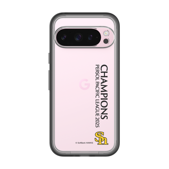 スリムプロテクションプレミアムケース［ 福岡ソフトバンクホークス - PERSOL PACIFIC LEAGUE 2025 CHAMOIONS - 縦ロゴ ］