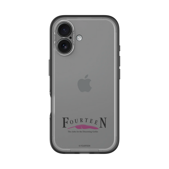 スリムプロテクションプレミアムケース［ フォーティーン - ロゴ ］