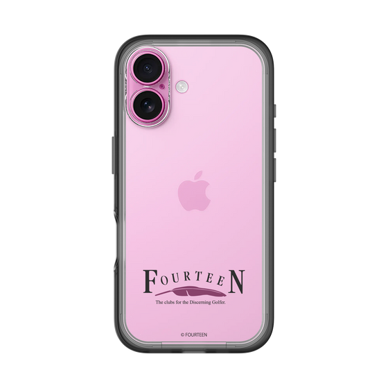 スリムプロテクションプレミアムケース［ フォーティーン - ロゴ ］