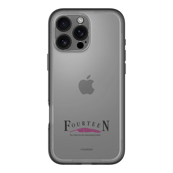 スリムプロテクションプレミアムケース［ フォーティーン - ロゴ ］