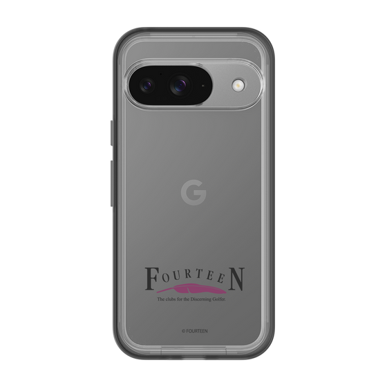 スリムプロテクションプレミアムケース［ フォーティーン - ロゴ ］