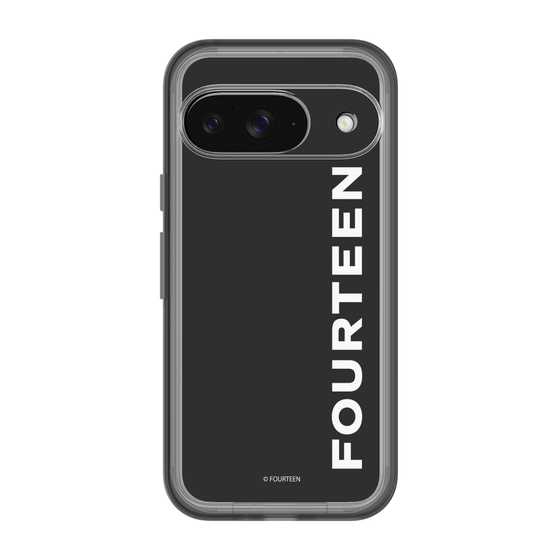 スリムプロテクションプレミアムケース［ フォーティーン - フォーティーンロゴ - ブラック ］