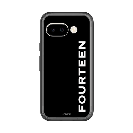 スリムプロテクションプレミアムケース［ フォーティーン - フォーティーンロゴ - ブラック ］