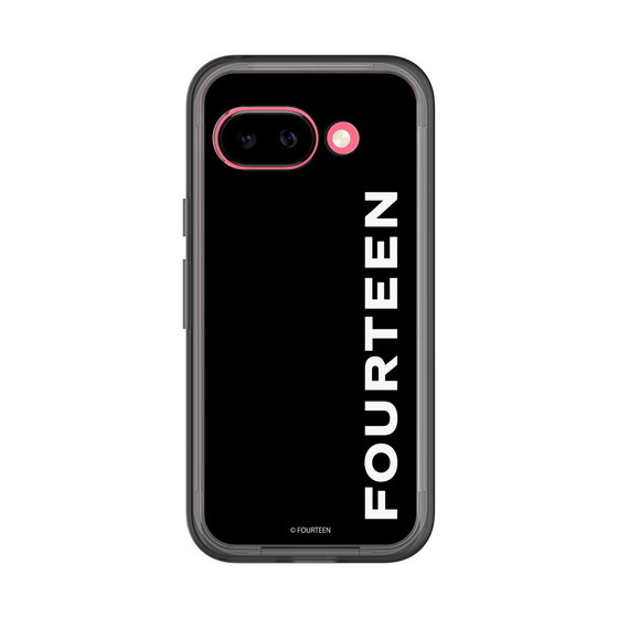 スリムプロテクションプレミアムケース［ フォーティーン - フォーティーンロゴ - ブラック ］