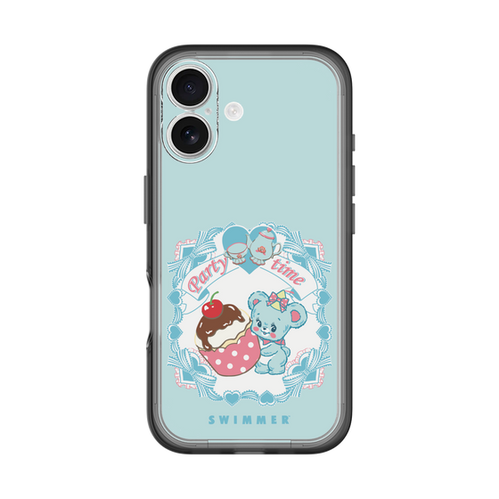 スリムプロテクションプレミアムケース［ SWIMMER - パーティー - ハグリー ］