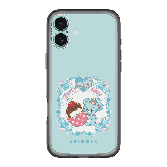 スリムプロテクションプレミアムケース［ SWIMMER - パーティー - ハグリー ］