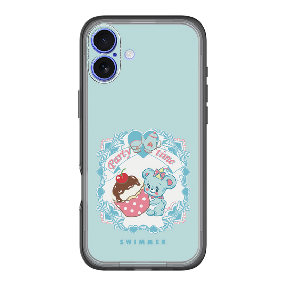 スリムプロテクションプレミアムケース［ SWIMMER - パーティー - ハグリー ］