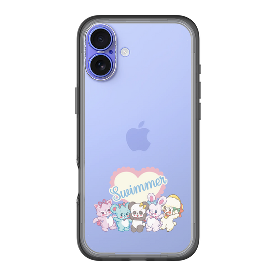 スリムプロテクションプレミアムケース［ SWIMMER - 集合 ］