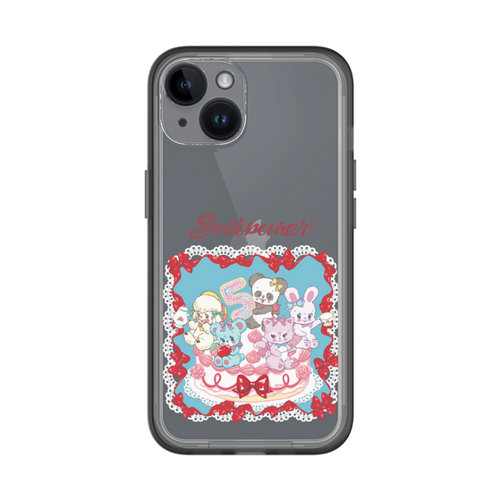 スリムプロテクションプレミアムケース［ SWIMMER - ケーキ ］