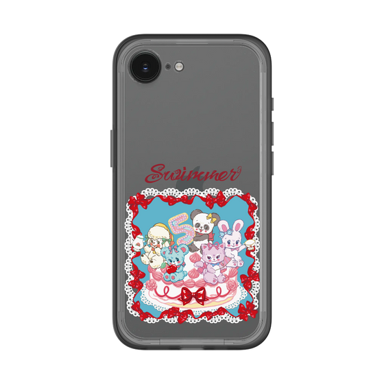 スリムプロテクションプレミアムケース［ SWIMMER - ケーキ ］