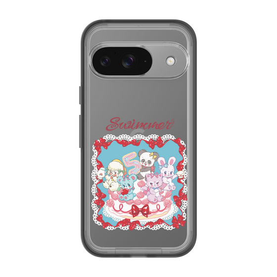 スリムプロテクションプレミアムケース［ SWIMMER - ケーキ ］