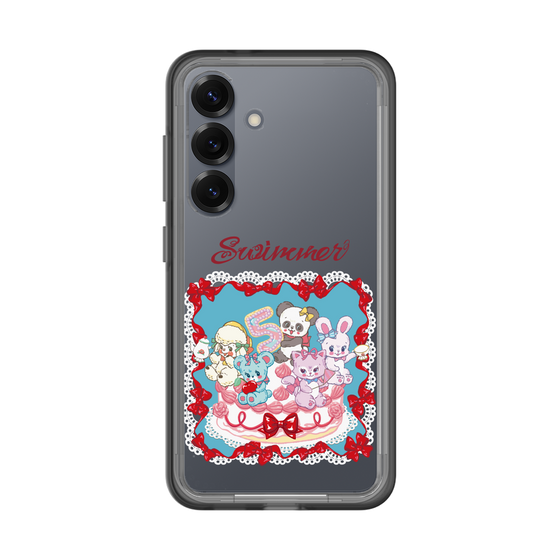 スリムプロテクションプレミアムケース［ SWIMMER - ケーキ ］