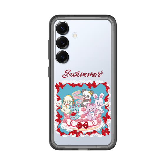 スリムプロテクションプレミアムケース［ SWIMMER - ケーキ ］