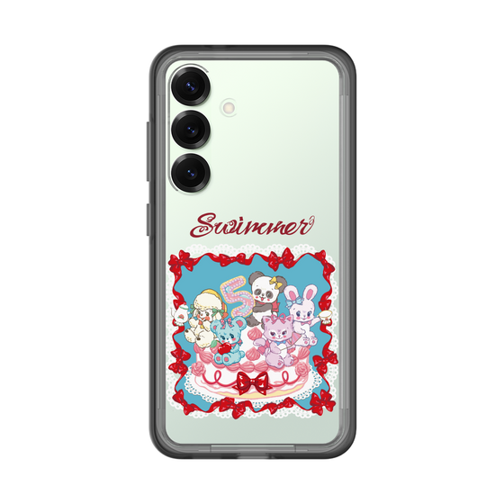 スリムプロテクションプレミアムケース［ SWIMMER - ケーキ ］