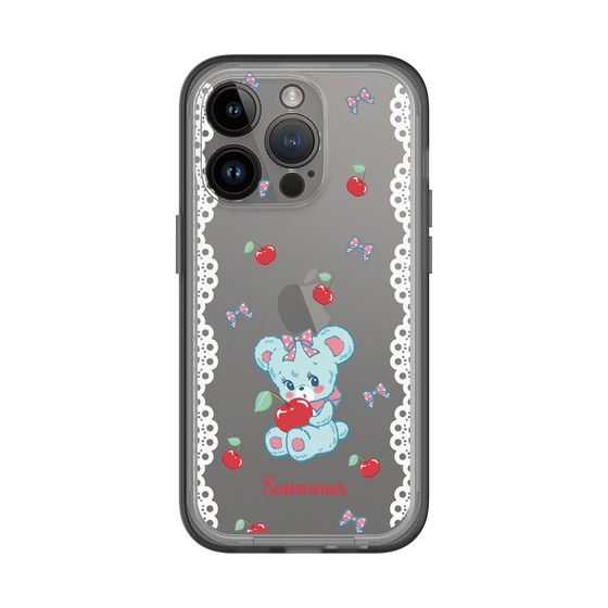 スリムプロテクションプレミアムケース［ SWIMMER - チェリー - ハグリー ］