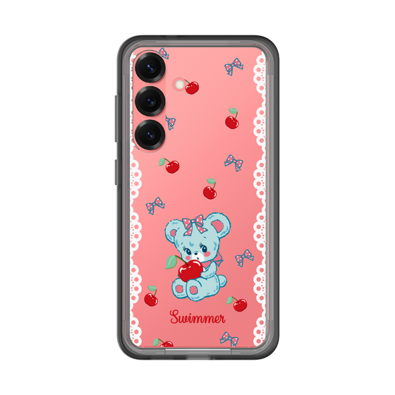 スリムプロテクションプレミアムケース［ SWIMMER - チェリー - ハグリー ］