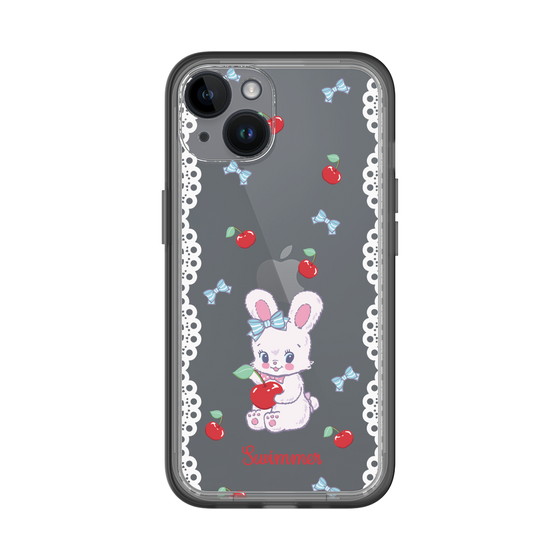 スリムプロテクションプレミアムケース［ SWIMMER - チェリー - リバニー ］