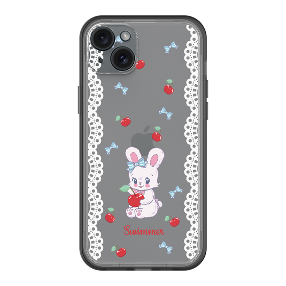 スリムプロテクションプレミアムケース［ SWIMMER - チェリー - リバニー ］