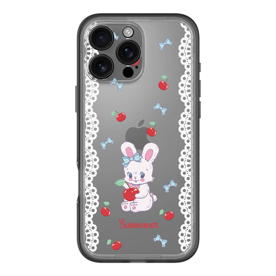 スリムプロテクションプレミアムケース［ SWIMMER - チェリー - リバニー ］