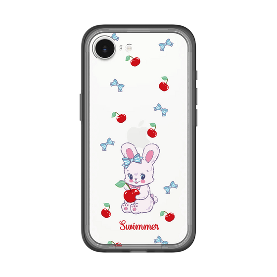 スリムプロテクションプレミアムケース［ SWIMMER - チェリー - リバニー ］