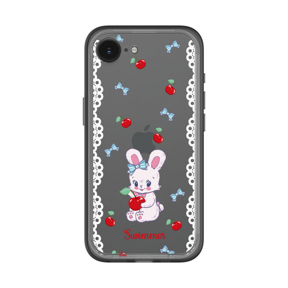 スリムプロテクションプレミアムケース［ SWIMMER - チェリー - リバニー ］