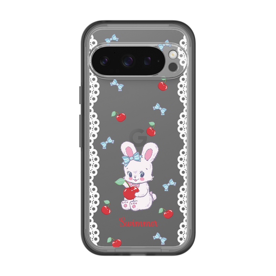 スリムプロテクションプレミアムケース［ SWIMMER - チェリー - リバニー ］