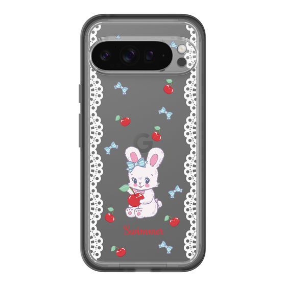 スリムプロテクションプレミアムケース［ SWIMMER - チェリー - リバニー ］