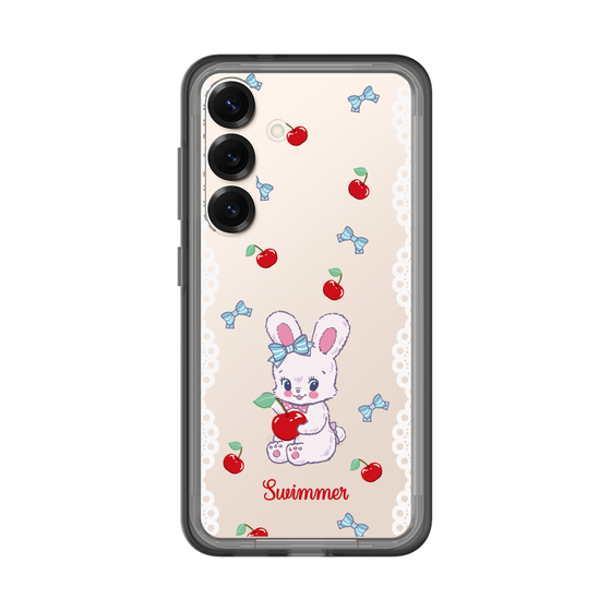 スリムプロテクションプレミアムケース［ SWIMMER - チェリー - リバニー ］