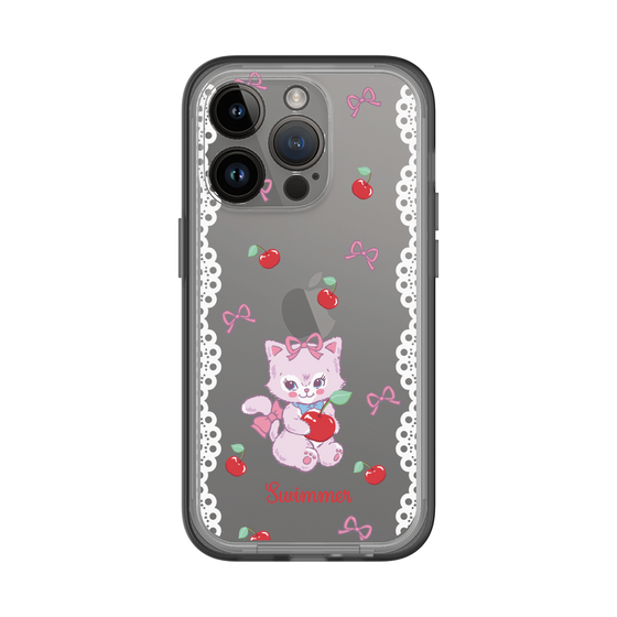 スリムプロテクションプレミアムケース［ SWIMMER - チェリー - キャミー ］