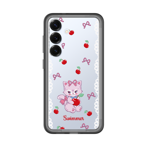 スリムプロテクションプレミアムケース［ SWIMMER - チェリー - キャミー ］