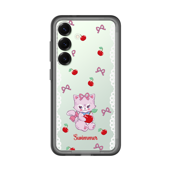 スリムプロテクションプレミアムケース［ SWIMMER - チェリー - キャミー ］