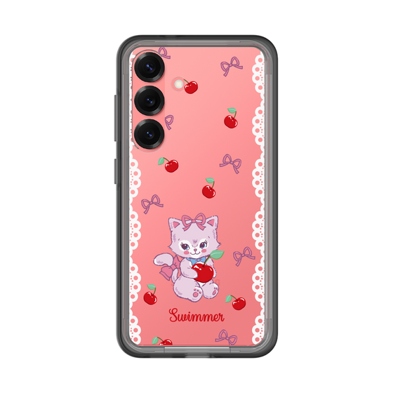 スリムプロテクションプレミアムケース［ SWIMMER - チェリー - キャミー ］