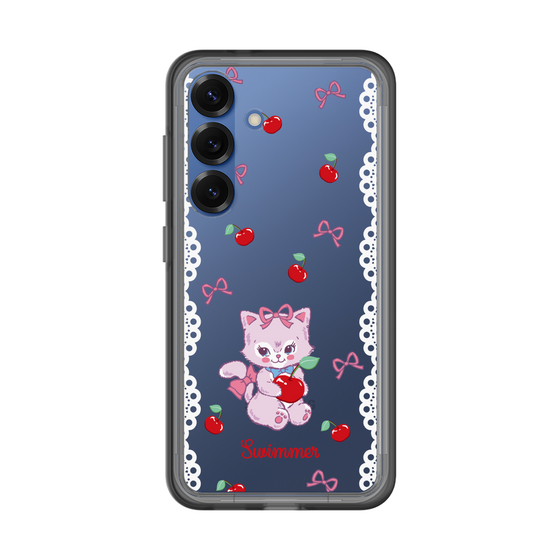 スリムプロテクションプレミアムケース［ SWIMMER - チェリー - キャミー ］