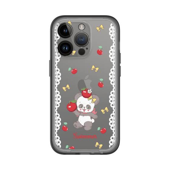 スリムプロテクションプレミアムケース［ SWIMMER - チェリー - プーキー ］