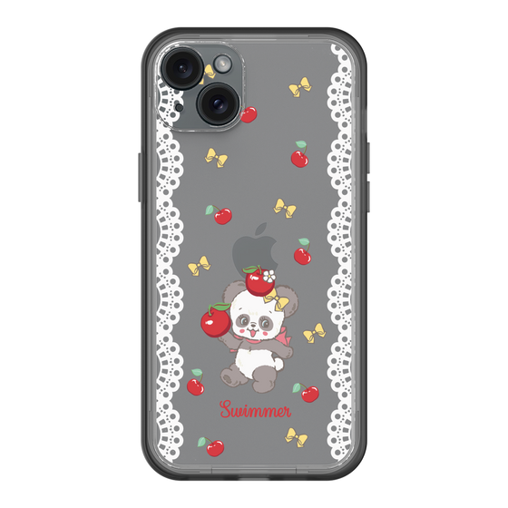 スリムプロテクションプレミアムケース［ SWIMMER - チェリー - プーキー ］