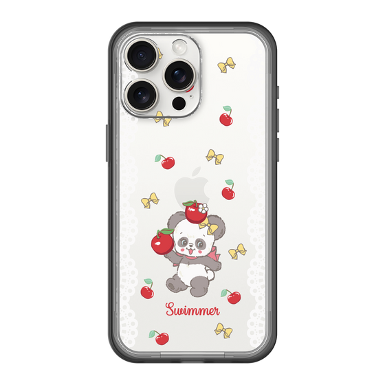 スリムプロテクションプレミアムケース［ SWIMMER - チェリー - プーキー ］