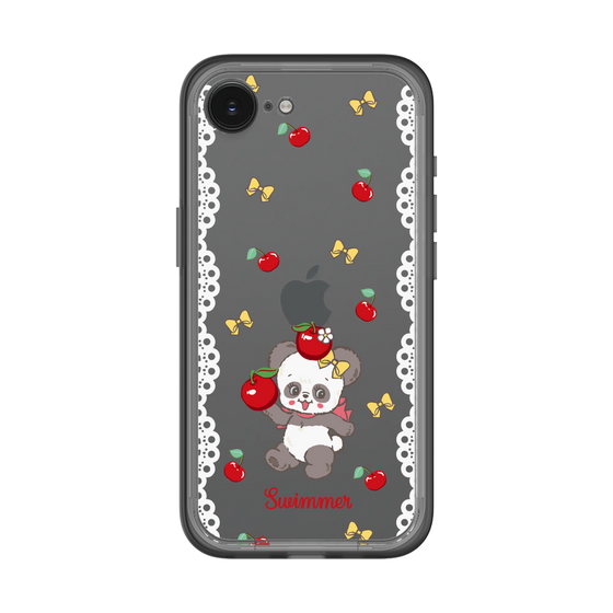 スリムプロテクションプレミアムケース［ SWIMMER - チェリー - プーキー ］