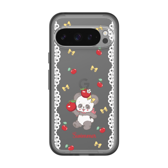 スリムプロテクションプレミアムケース［ SWIMMER - チェリー - プーキー ］