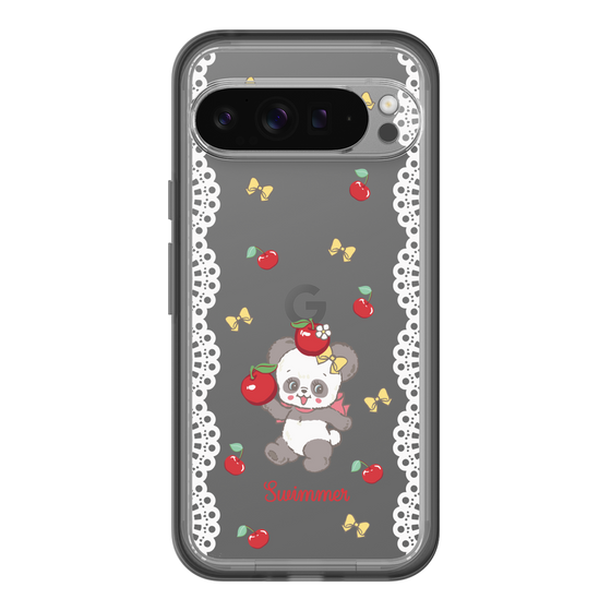 スリムプロテクションプレミアムケース［ SWIMMER - チェリー - プーキー ］