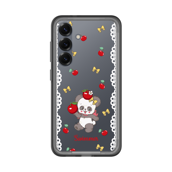 スリムプロテクションプレミアムケース［ SWIMMER - チェリー - プーキー ］