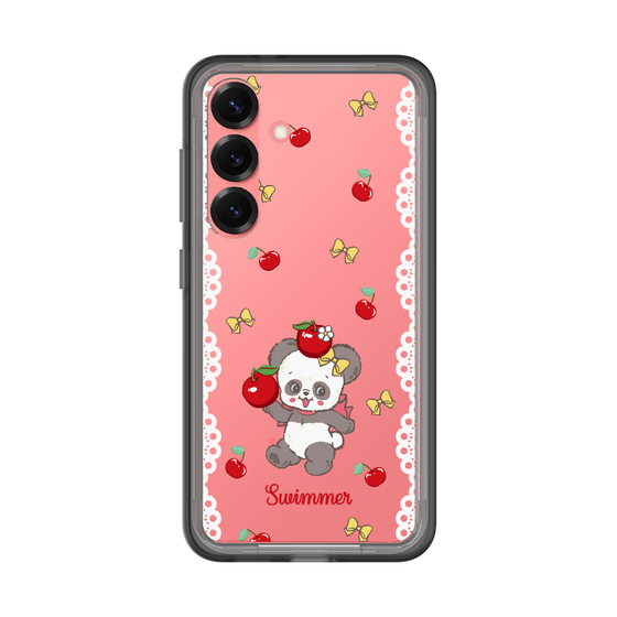 スリムプロテクションプレミアムケース［ SWIMMER - チェリー - プーキー ］