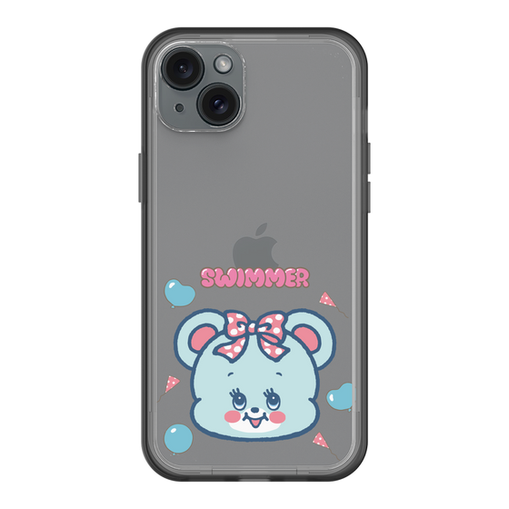 スリムプロテクションプレミアムケース［ SWIMMER - フェイス - ハグリー ］