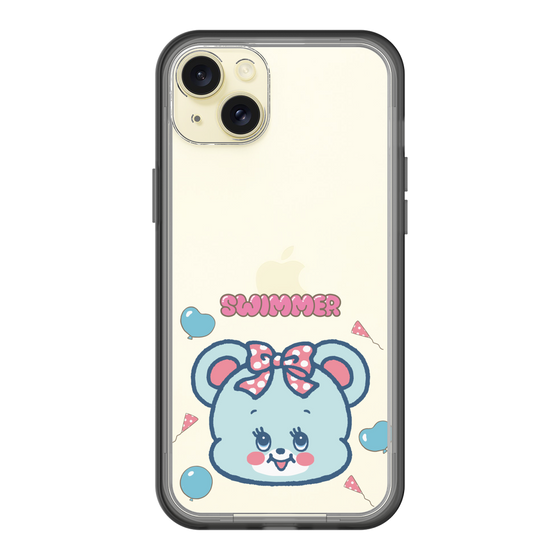 スリムプロテクションプレミアムケース［ SWIMMER - フェイス - ハグリー ］