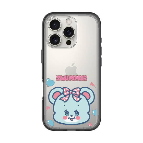 スリムプロテクションプレミアムケース［ SWIMMER - フェイス - ハグリー ］