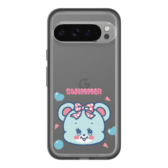 スリムプロテクションプレミアムケース［ SWIMMER - フェイス - ハグリー ］