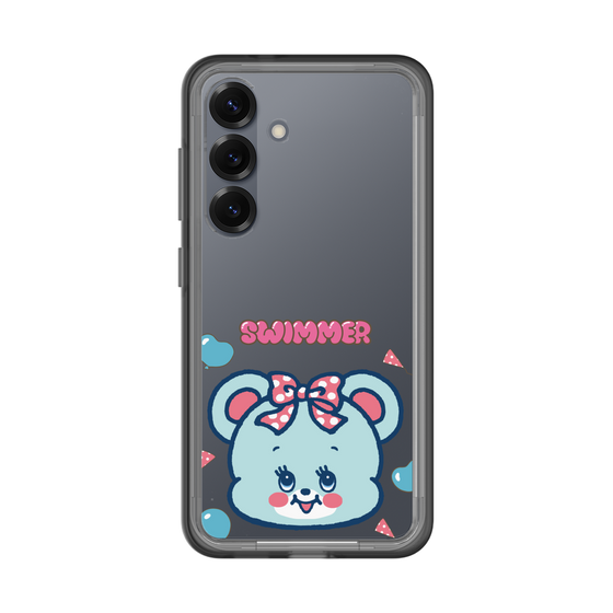 スリムプロテクションプレミアムケース［ SWIMMER - フェイス - ハグリー ］