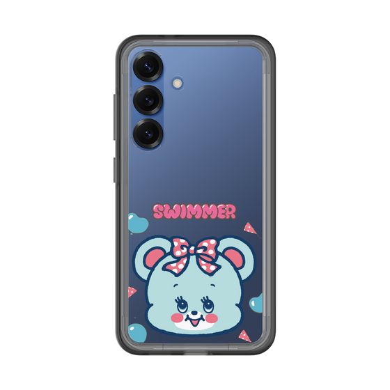 スリムプロテクションプレミアムケース［ SWIMMER - フェイス - ハグリー ］