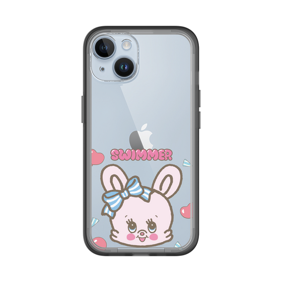 スリムプロテクションプレミアムケース［ SWIMMER - フェイス - リバニー ］