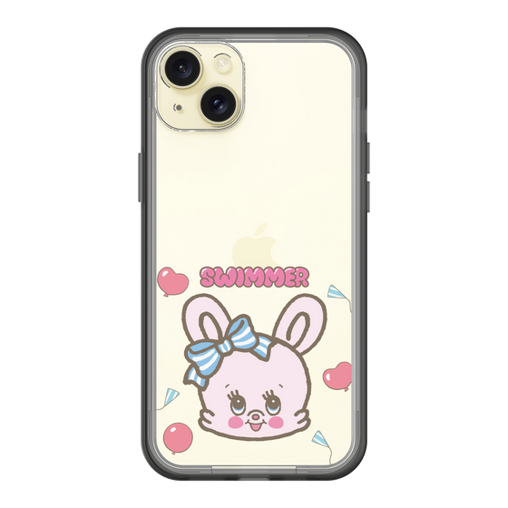 スリムプロテクションプレミアムケース［ SWIMMER - フェイス - リバニー ］